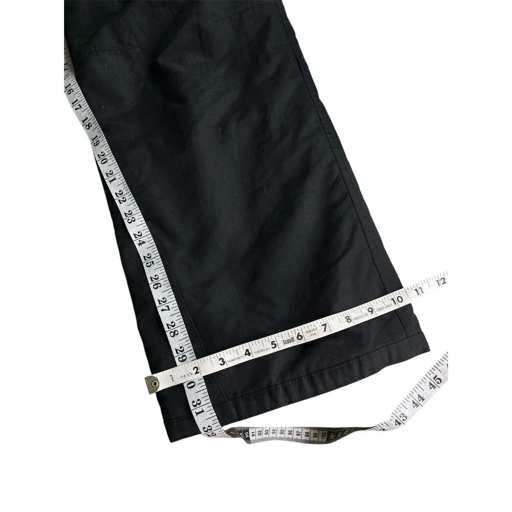 SLALOM Men L Black Ski Snowboard Pants Cold Weather Snowmobile Baggy Outer Layer